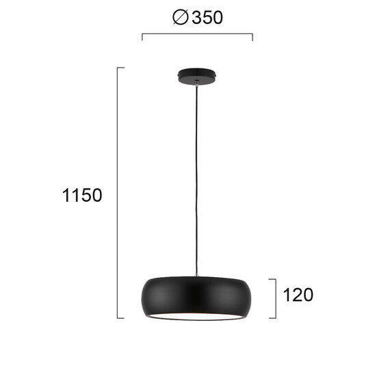 LED Пендел SALI 4227601 Viokef 24W 3000K | Osvetlenieto.bg