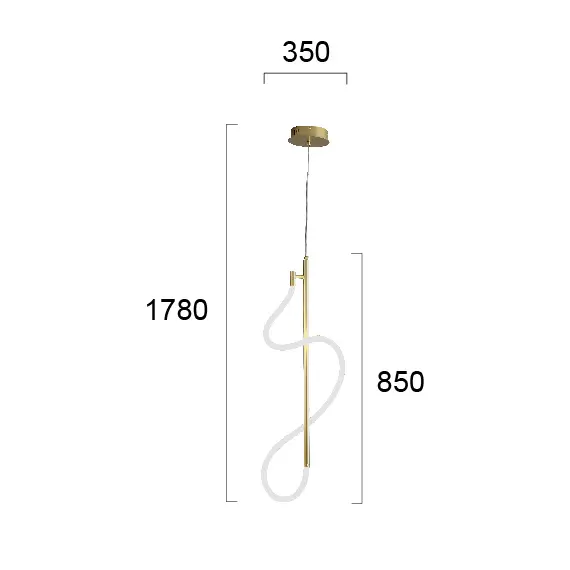 LED Полилей ANNETE 4251300 Viokef 30W 3000K | Osvetlenieto.bg