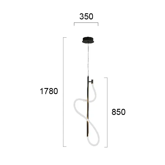 LED Полилей ANNETE 4251301 Viokef 30W 3000K | Osvetlenieto.bg