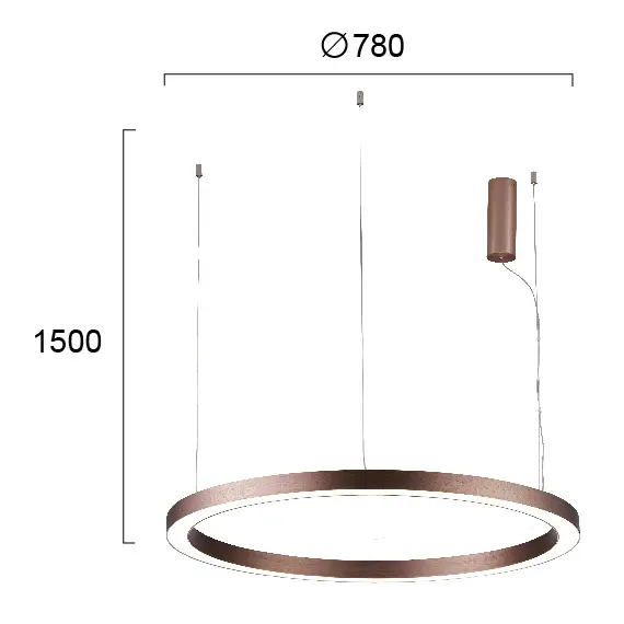 LED Полилей CHOCO 4244600 Viokef 60W 3000K | Osvetlenieto.bg