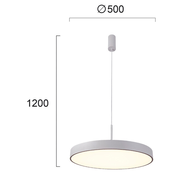 LED Полилей MADISON 4235600 Viokef 40W 3000K-4000K CCT switch | Osvetlenieto.bg