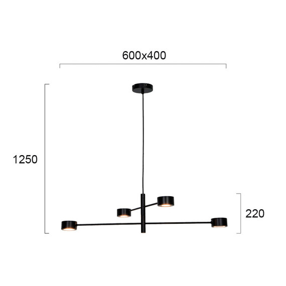 LED Полилей PRIMA 4258100 Viokef 20W 3000K | Osvetlenieto.bg
