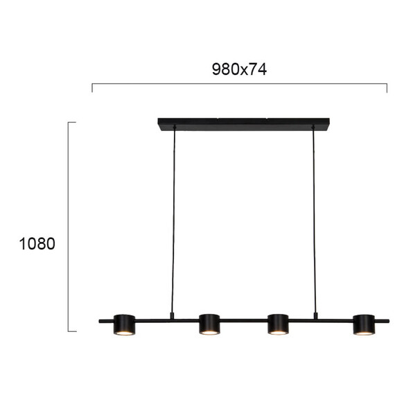 LED Полилей PRIMA 4258200 Viokef 20W 3000K | Osvetlenieto.bg