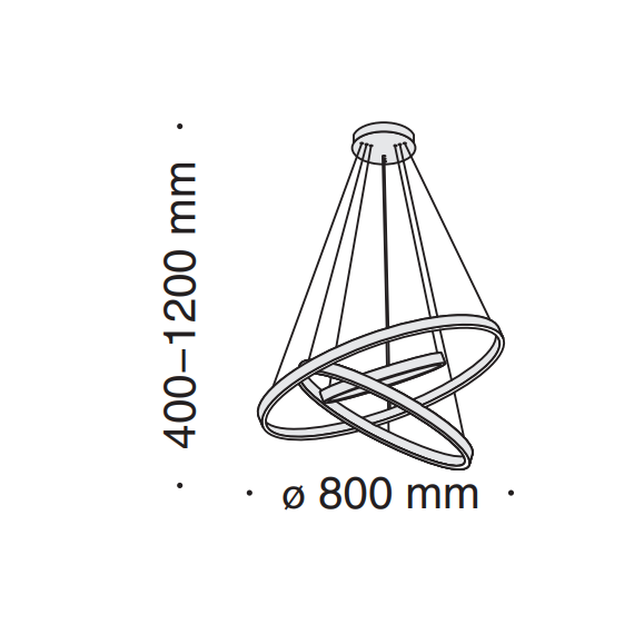 LED полилей Rim MOD058PL-L100BS4K Maytoni 115W 4000K | Osvetlenieto.bg LED полилей Rim MOD058PL-L100BS4K Maytoni 115W 4000K | Osvetlenieto.bg