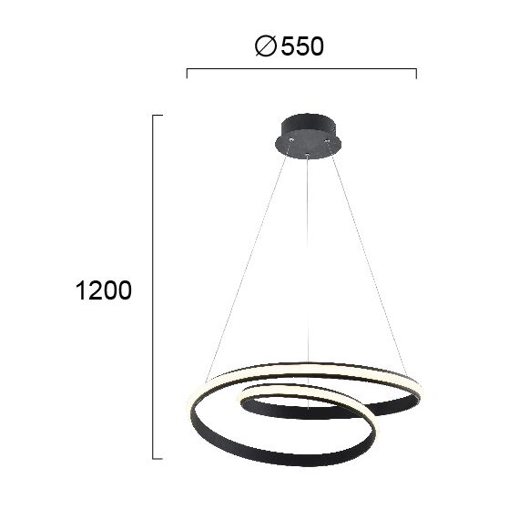 LED Полилей SIGMA 4247900 Viokef 30W 3000K | Osvetlenieto.bg