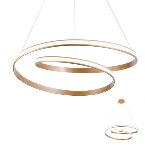 LED Полилей TORSION 01-1891 Redo 40W D750 4000K BRONZE | Osvetlenieto.bg