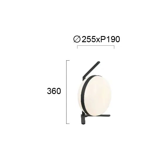 Настолна лампа PALMA 4245500 Viokef 1xE27 | Osvetlenieto.bg