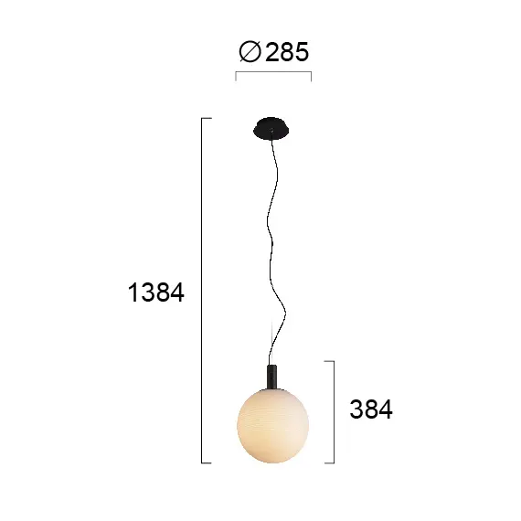 Пендел ANGELO 4248700 Viokef 1xE27 | Osvetlenieto.bg