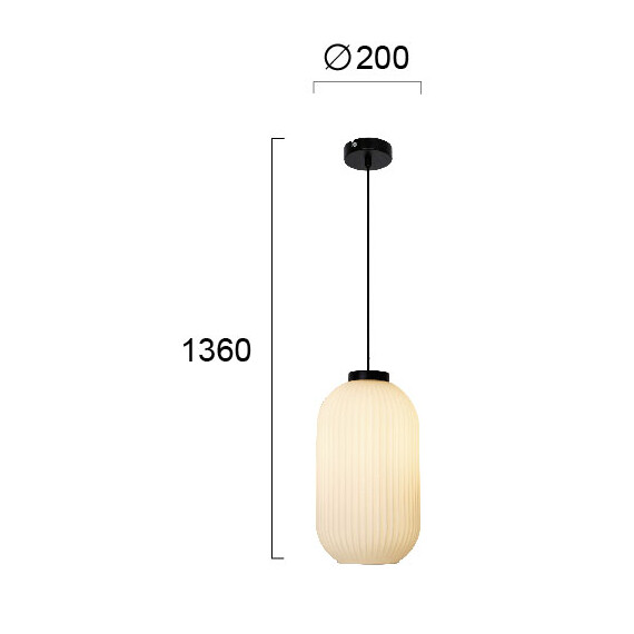Пендел ASTOR 4253100 Viokef 1xE27 | Osvetlenieto.bg