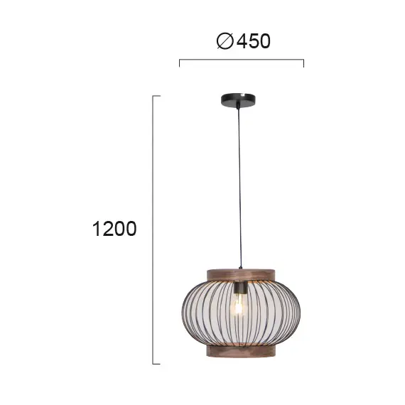 Пендел DARLING 4212000 Viokef 1xE27 | Osvetlenieto.bg