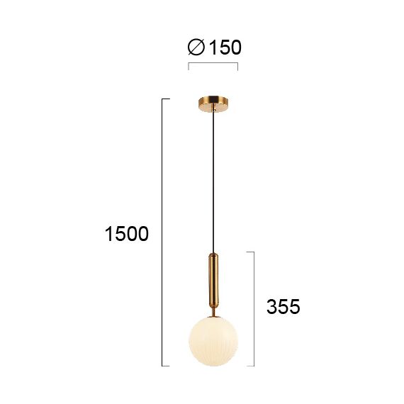 Пендел JOLIN 4259300 Viokef 1xG9 | Osvetlenieto.bg Пендел JOLIN 4259300 Viokef 1xG9 | Osvetlenieto.bg