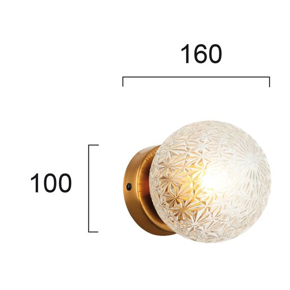 Аплик ASPA 4226100 Viokef 1xE27 | Osvetlenieto.bg Аплик ASPA 4226100 Viokef 1xE27 | Osvetlenieto.bg