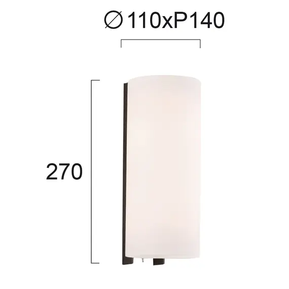 Аплик BISHOP 4229400 Viokef 2xG9 | Osvetlenieto.bg