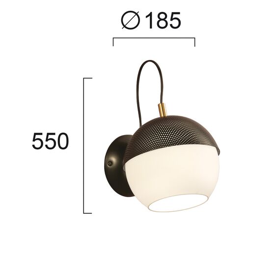 Аплик BRODY 3098000 Viokef 1xE27 | Osvetlenieto.bg Аплик BRODY 3098000 Viokef 1xE27 | Osvetlenieto.bg