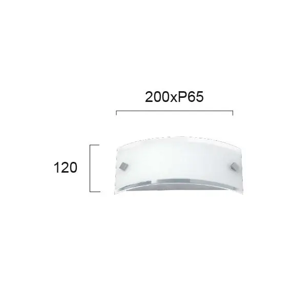 Аплик FINA 454400 Viokef 1xE14 | Osvetlenieto.bg