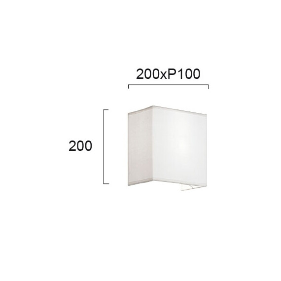 Аплик LINEA 4123800 Viokef 1xE27 | Osvetlenieto.bg