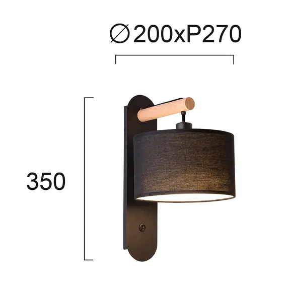 Аплик ROMEO 4221200 Viokef 1xE14 | Osvetlenieto.bg