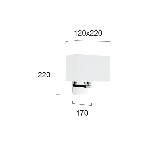 Аплик TOBY 4057700 Viokef 1xE27 | Osvetlenieto.bg Аплик TOBY 4057700 Viokef 1xE27 | Osvetlenieto.bg