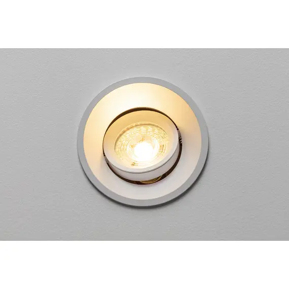 Кръгла луна за вграждане бяла SALTO | Osvetlenieto.bg