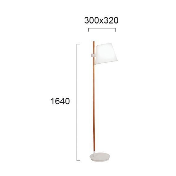 Лампион VIANA 4196000 Viokef 1xE27 | Osvetlenieto.bg