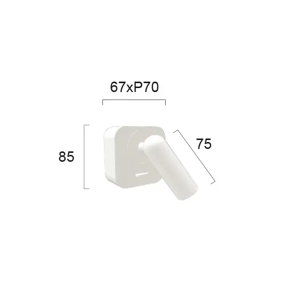 LED Аплик EMMA 4235000 Viokef 3W 3000K | Osvetlenieto.bg