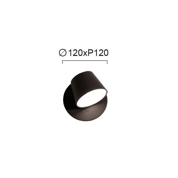LED Аплик KIM 4188301 Viokef 6W 3000K | Osvetlenieto.bg LED Аплик KIM 4188301 Viokef 6W 3000K | Osvetlenieto.bg