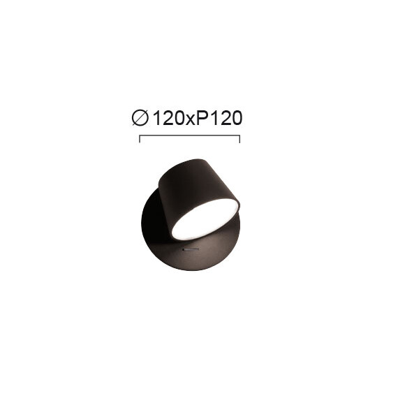 LED Аплик KIM 4188301 Viokef 6W 3000K | Osvetlenieto.bg