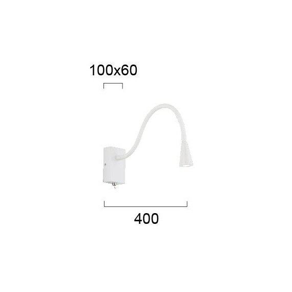 LED Аплик KOKO 4157501 Viokef 3W 3000K | Osvetlenieto.bg