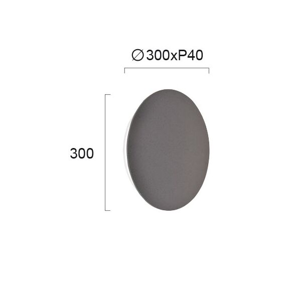 LED Аплик KYKLOS 4193802 Viokef 9W 3000K | Osvetlenieto.bg