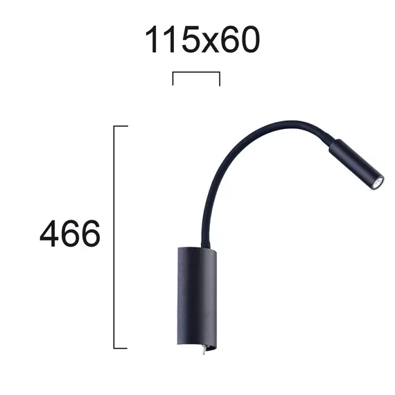 LED Аплик MATRIX 4218101 Viokef 3W 3000K | Osvetlenieto.bg