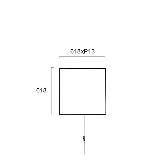 LED Аплик SHADOW 4222200 Viokef 28W 3000K | Osvetlenieto.bg