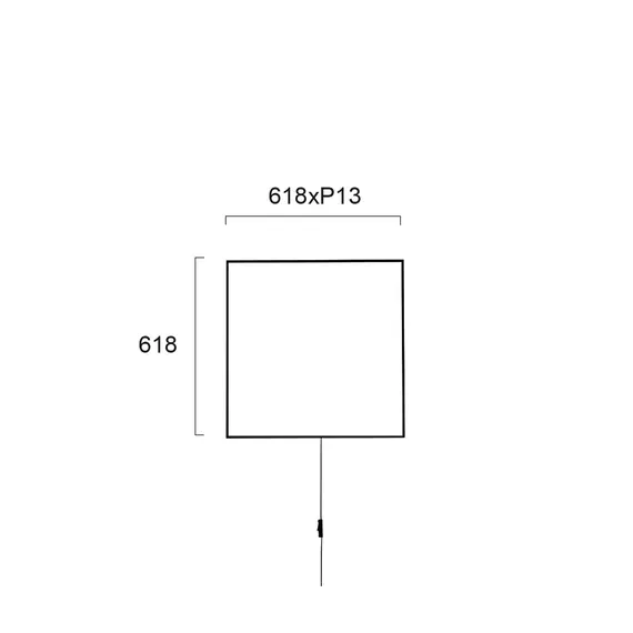 LED Аплик SHADOW 4222200 Viokef 28W 3000K | Osvetlenieto.bg