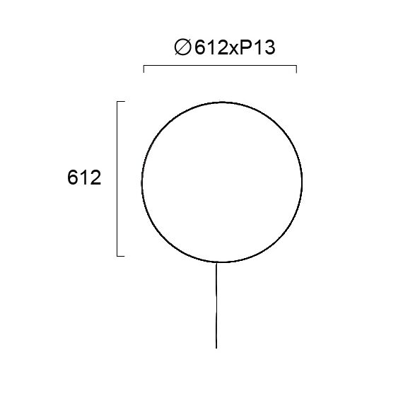 LED Аплик SHADOW 4250500 Viokef 19W 3000K | Osvetlenieto.bg