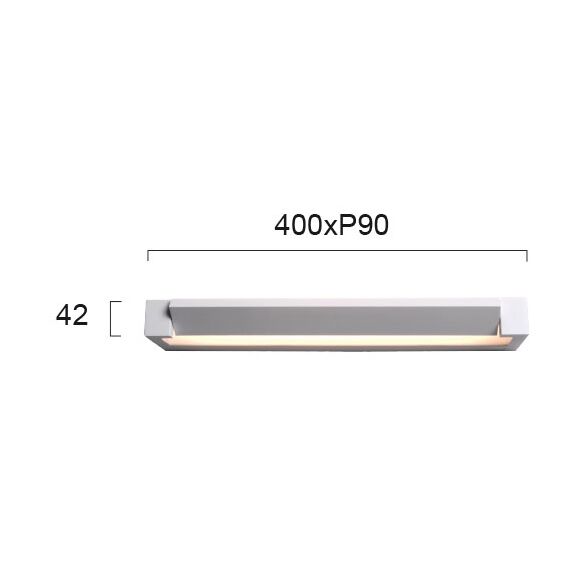 LED Аплик VALSE 4213200 Viokef 12W 3000K | Osvetlenieto.bg