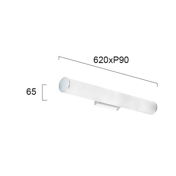 LED Аплик за баня FIBI 4181400 Viokef 20W 3000K | Osvetlenieto.bg