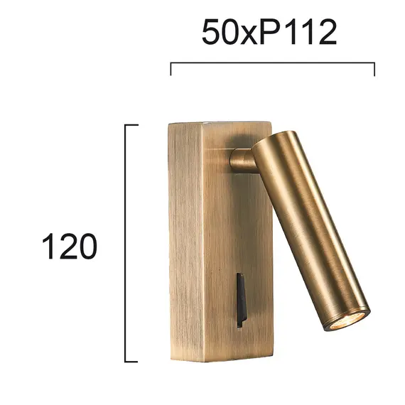 LED Аплик ZEN 4229302 Viokef 3W 3000K | Osvetlenieto.bg