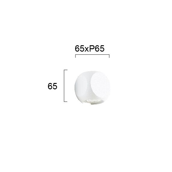 LED Фасаден аплик BALLITO 4210900 Viokef 4W 3000K | Osvetlenieto.bg LED Фасаден аплик BALLITO 4210900 Viokef 4W 3000K | Osvetlenieto.bg