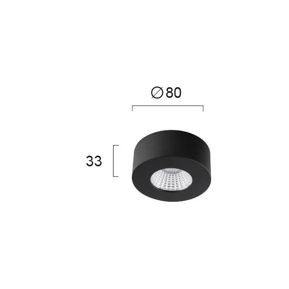 LED Луна за открит монтаж FANI 4183401 Viokef 7W 3000K | Osvetlenieto.bg