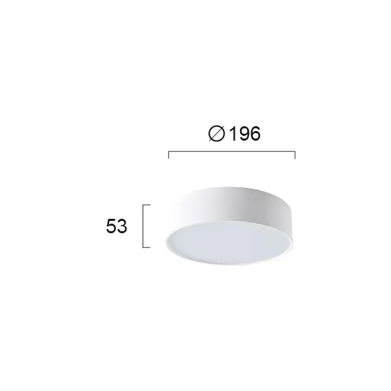 LED Луна за открит монтаж JAXON 4183300 Viokef 23W 3000K | Osvetlenieto.bg