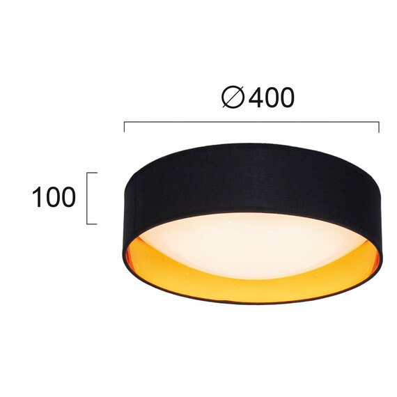 LED Плафон ALICE 4216900 Viokef 24W 3000K | Osvetlenieto.bg