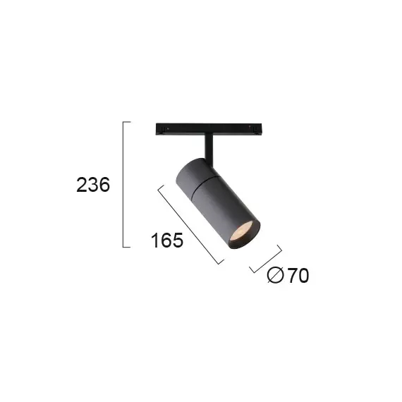 LED Спот MAGNETIC 4244100 Viokef 20W 3000K | Osvetlenieto.bg