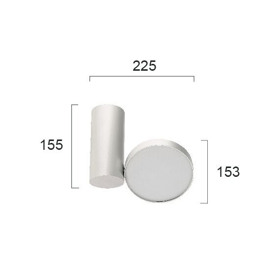 LED Спот MARKOS 4208200 Viokef 18W 3000K | Osvetlenieto.bg