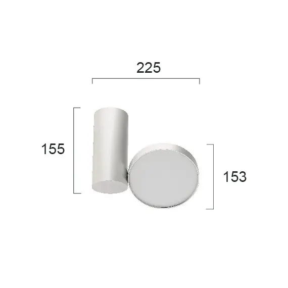 LED Спот MARKOS 4208200 Viokef 18W 3000K | Osvetlenieto.bg