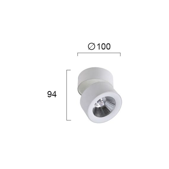 LED Спот MORIS 4208300 Viokef 10W 3000K | Osvetlenieto.bg