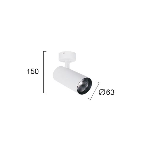 LED Спот NESTOR 4214500 Viokef 15W 3000K | Osvetlenieto.bg LED Спот NESTOR 4214500 Viokef 15W 3000K | Osvetlenieto.bg