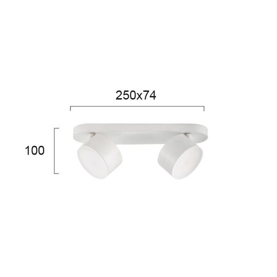 LED Спот NOD 4200100 Viokef 10W 3000K | Osvetlenieto.bg LED Спот NOD 4200100 Viokef 10W 3000K | Osvetlenieto.bg