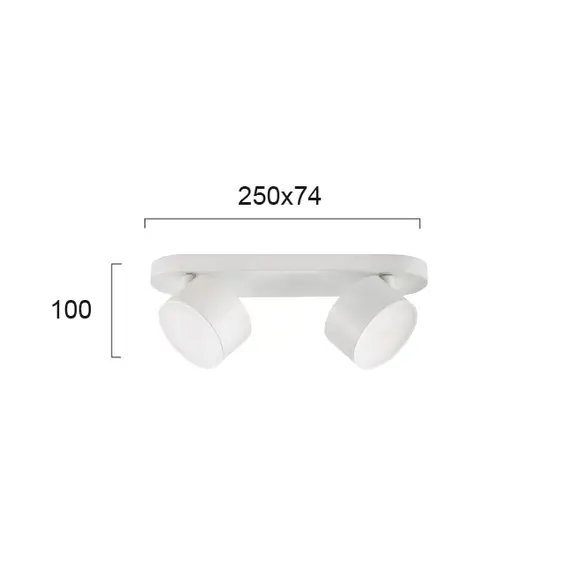 LED Спот NOD 4200100 Viokef 10W 3000K | Osvetlenieto.bg