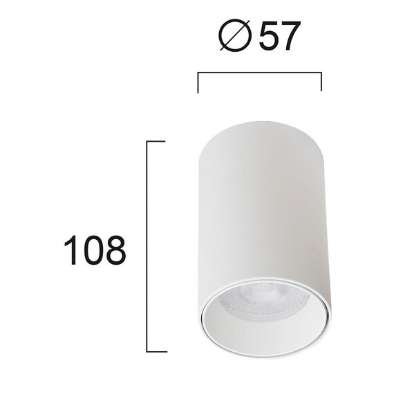 Луна за открит монтаж STAGE 4224900 Viokef 1xGU10 | Osvetlenieto.bg