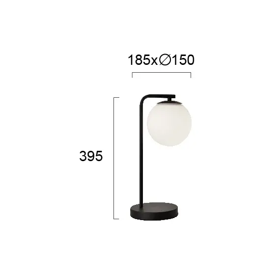 Настолна лампа DANAE 4219301 Viokef 1xE14 | Osvetlenieto.bg