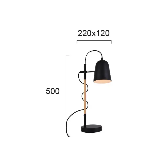 Настолна лампа EDDIE 4163800 Viokef 1xE14 | Osvetlenieto.bg